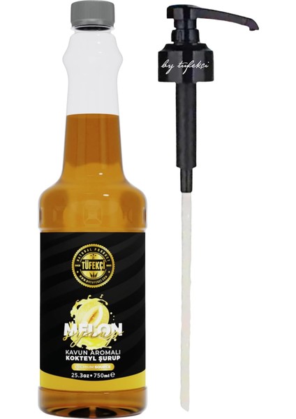 Aromalı Kahve, Pasta ve Kokteyl Şurup 750ML ve Şurup Pompası Avantajlı Set