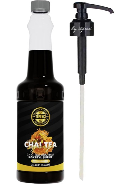 Aromalı Kahve, Pasta ve Kokteyl Şurup 750ML ve Şurup Pompası Avantajlı Set