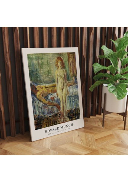 Salon Duvar Dekorasyonu Sanatsal Tablo Edvard Munch Kanvas Tablo Oda Duvar Dekor