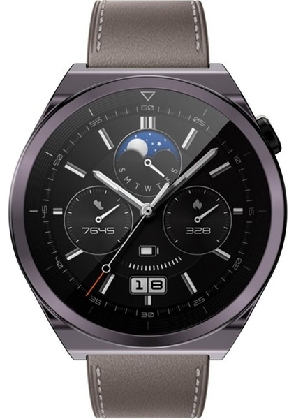 Huawei Watch Gt 3 Pro 46MM Uyumlu Zore Watch Gard 02 Koruyucu Silikon, Gri fiyatları