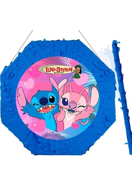 Lilo ve Stiç Pinyata 42 cm + Sopası