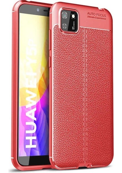 Huawei Y5P Uyumlu Kılıf Zore Niss Silikon Kapak, Kırmızı