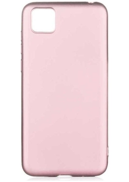 Huawei Y5P Uyumlu Kılıf Zore Premier Silikon Kapak, Rose Gold