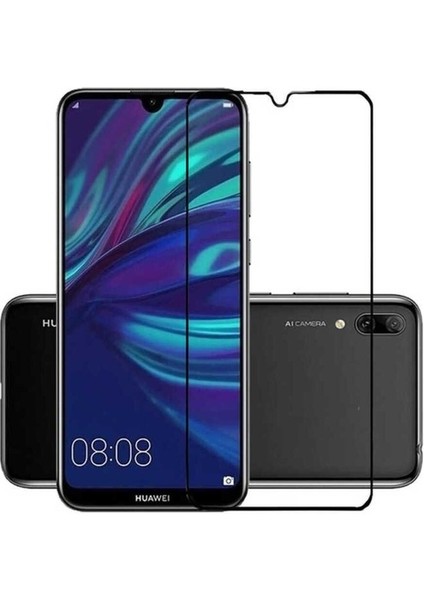 Huawei Y6S 2019 Uyumlu Davin 5d Cam Ekran Koruyucu