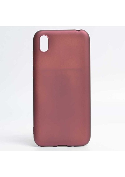 Huawei Y5 2019 Uyumlu Kılıf Zore Premier Silikon Kapak, Mürdüm
