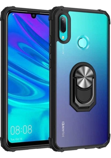 Huawei Y6 2019 Uyumlu Kılıf Zore Mola Kapak, Siyah
