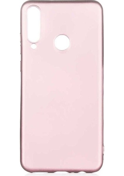 Huawei Y6P Uyumlu Kılıf Zore Premier Silikon Kapak, Rose Gold