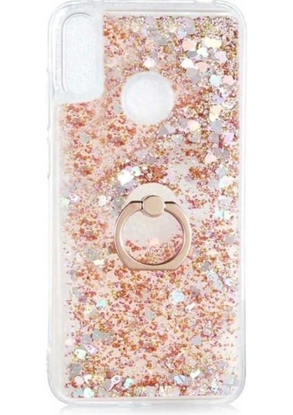Huawei Y6 2019 Uyumlu Kılıf Zore Milce Kapak, Gold