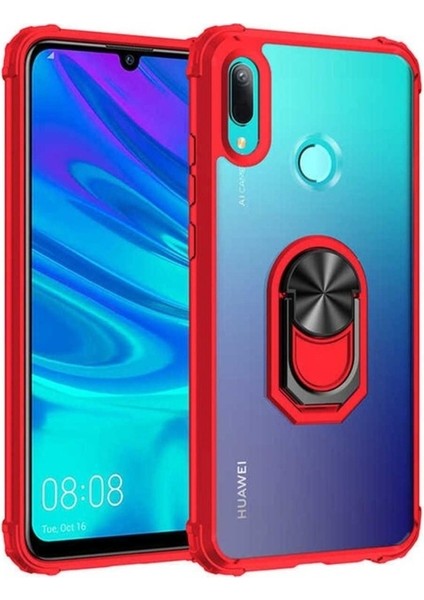 Huawei Y6 2019 Uyumlu Kılıf Zore Mola Kapak, Kırmızı