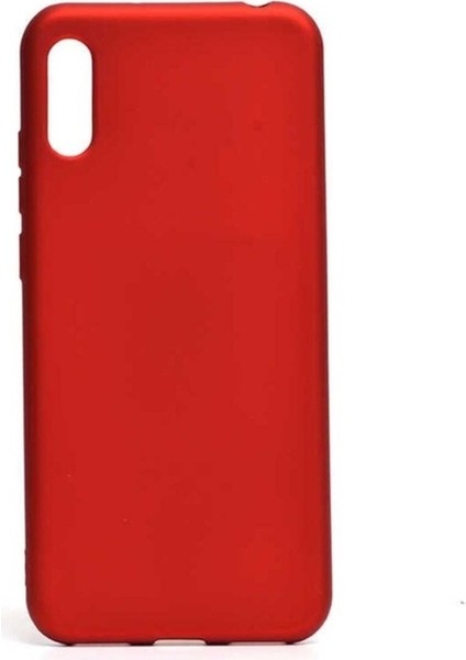 Huawei Y6 2019 Uyumlu Kılıf Zore Premier Silikon Kapak, Kırmızı