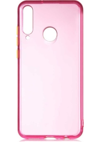 Huawei Y6P Uyumlu Kılıf Zore Bistro Kapak, Pembe