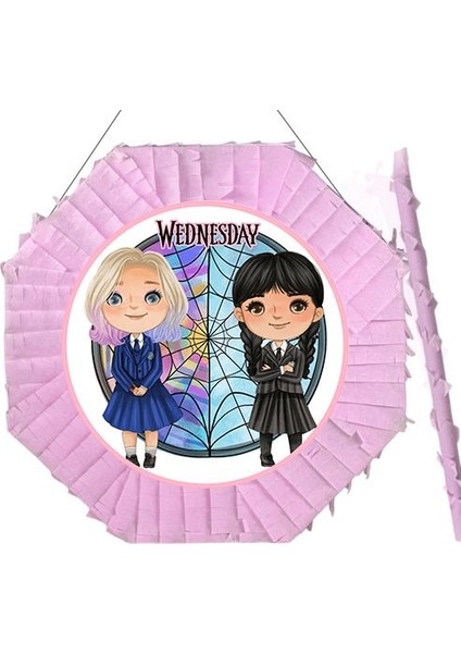 Wednesday ve Enid Pinyata 42 cm + Sopası