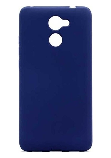 Huawei Y7 Prime Uyumlu Kılıf Zore Premier Silikon Kapak, Lacivert