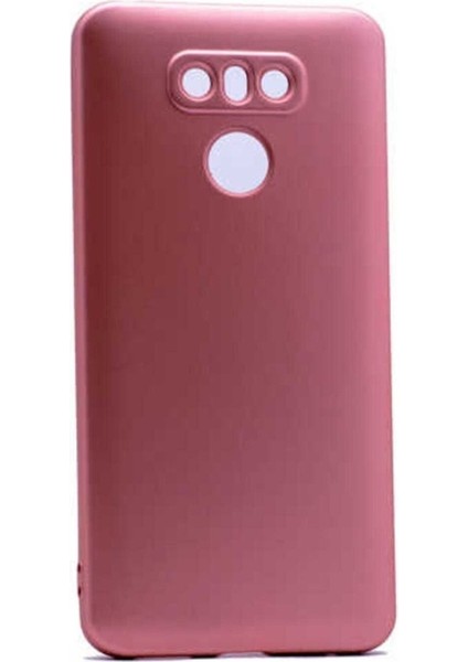 Lg G6 Uyumlu Kılıf Zore Premier Silikon Kapak, Rose Gold