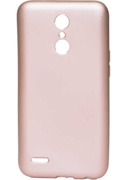 Lg K10 2017 Uyumlu Kılıf Zore Premier Silikon Kapak, Rose Gold