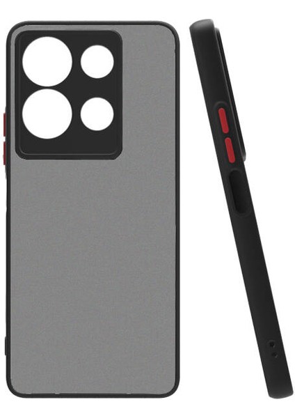 Infinix Note 30 Uyumlu 5g Kılıf Zore Hux Kapak, Siyah