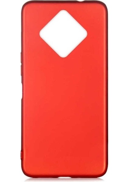 Infinix Zero 8 Uyumlu Kılıf Zore Premier Silikon Kapak, Kırmızı