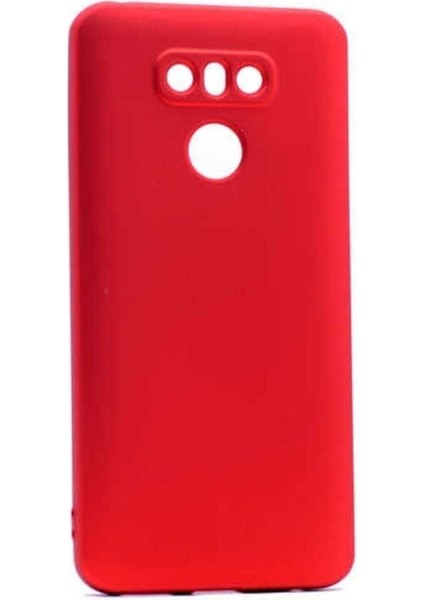 Lg G6 Uyumlu Kılıf Zore Premier Silikon Kapak, Kırmızı