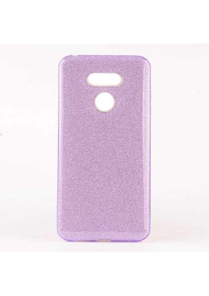 Lg G6 Uyumlu Kılıf Zore Shining Silikon, Mor