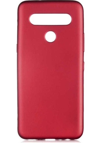 Lg K61 Uyumlu Kılıf Premier Silikon Kapak, Mürdüm