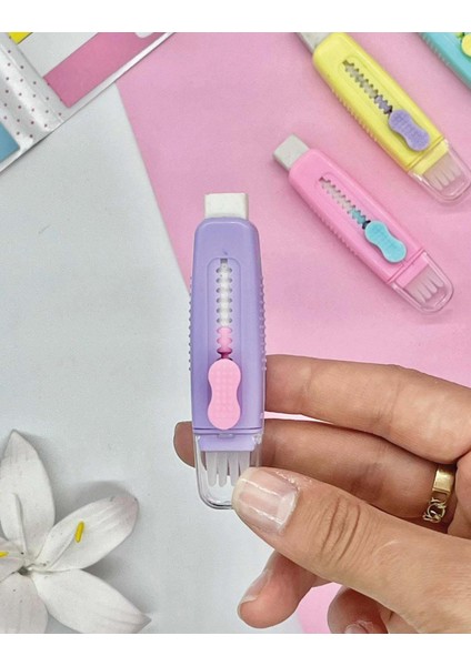 Lila Kalem Fırça Silgi modelleri