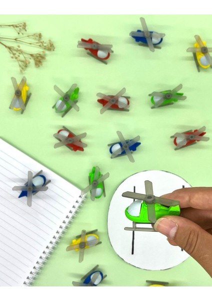 Yeşil Helikopter Silgi