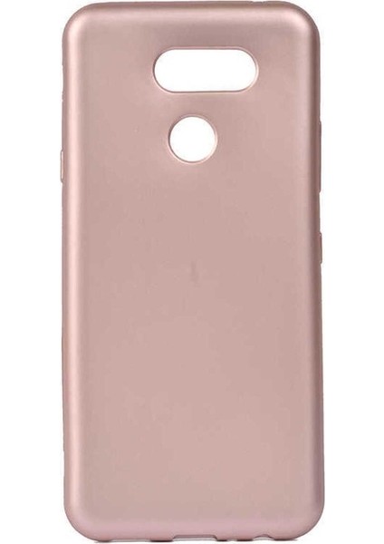 Lg K40S Uyumlu Kılıf Zore Premier Silikon Kapak, Rose Gold