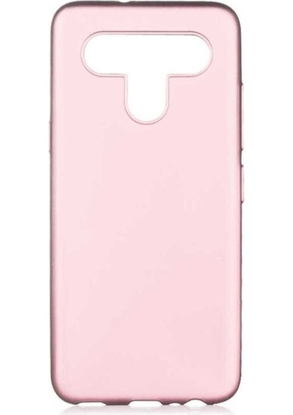 Lg K41S Uyumlu Kılıf Zore Premier Silikon Kapak, Rose Gold