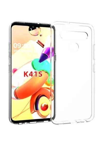 Lg K41S Uyumlu Kılıf Zore Süper Silikon Kapak