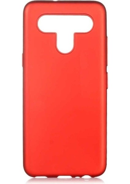 Lg K51S Uyumlu Kılıf Zore Premier Silikon Kapak, Kırmızı