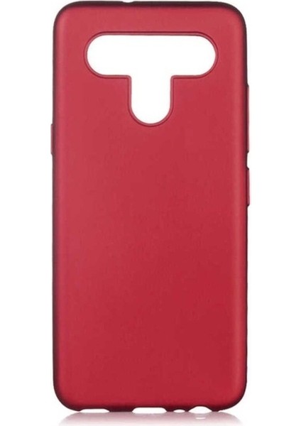 Lg K51S Uyumlu Kılıf Zore Premier Silikon Kapak, Mürdüm