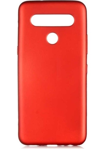 Lg K61 Uyumlu Kılıf Zore Premier Silikon Kapak, Kırmızı
