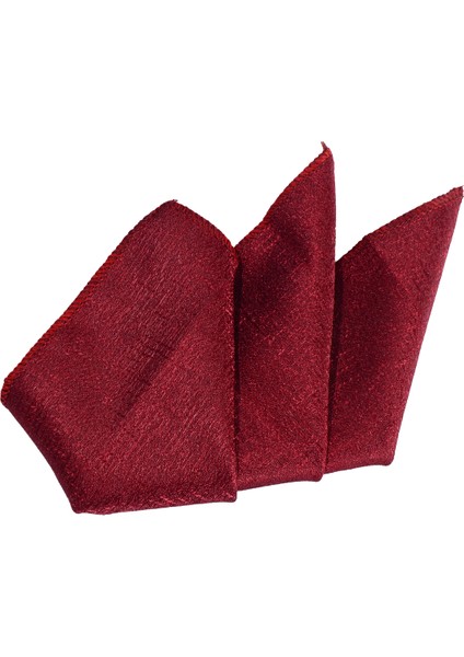Cengiz Inler Kendinden Desenli Mendilli Mikrofiber Erkek Kravat