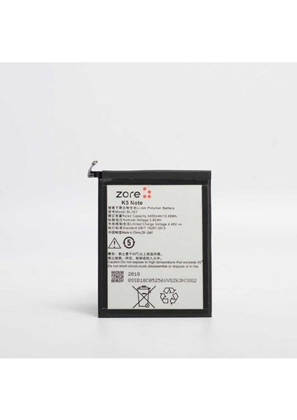 Lenovo K5 Note Uyumlu Zore Tam Orjinal Batarya