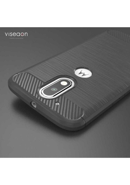 Lenovo Moto G4 Uyumlu Kılıf Zore Room Silikon Kapak, Gri