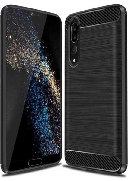 Huawei P20 Pro Uyumlu Kılıf Zore Room Silikon Kapak, Siyah