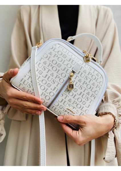 ve Ayarlanabilir Askılı 2 Bölmeli Kadın Çantası