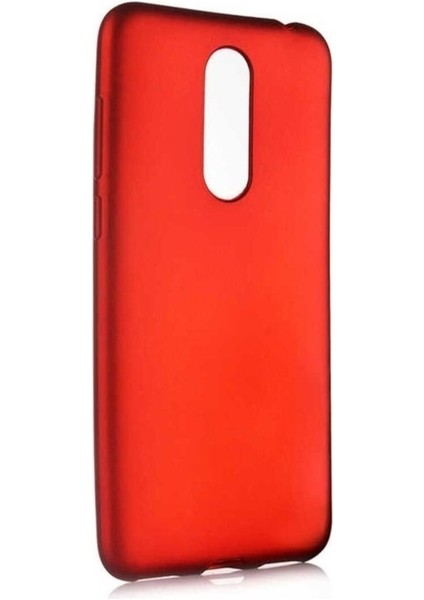 Meizu M6T Uyumlu Kılıf Zore Premier Silikon Kapak, Kırmızı