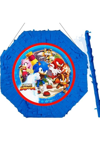 Sonic Boom Pinyata 42 cm + Sopası