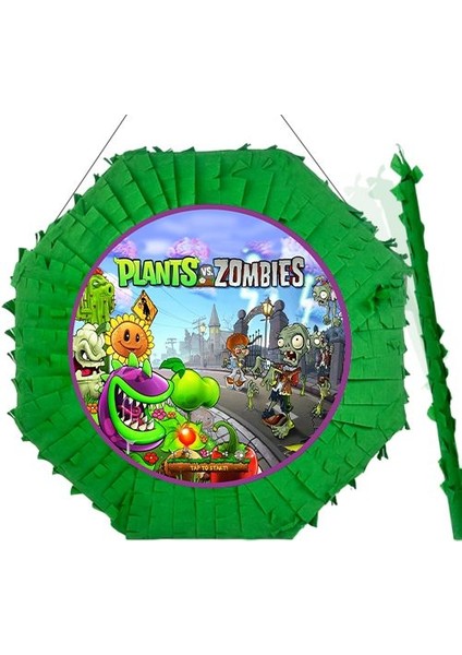Plants Vs Zombies Pinyata 42 cm + Sopası