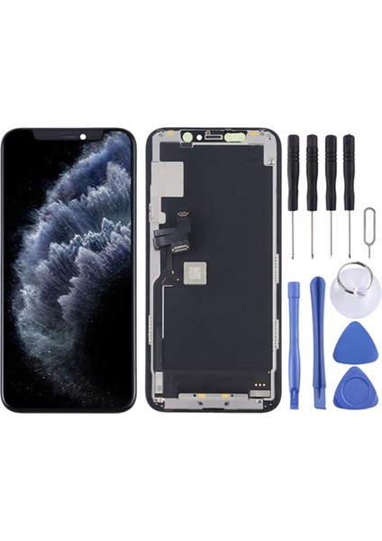 Apple Uyumlu Iphone 11 Pro Uyumlu Ekran LCD Dokunmatik Full