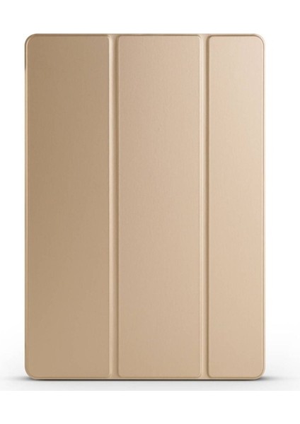 Lenovo Tab P12 Uyumlu Zore Smart Cover Standlı 1-1 Kılıf, Gold