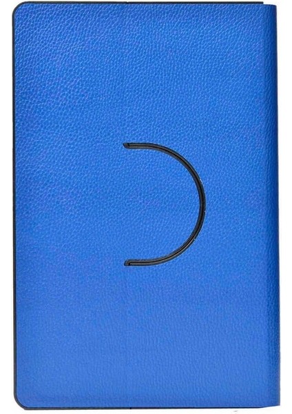 Lenovo M10 TB-X505F Uyumlu Zore Fest Dönebilen Standlı Kılıf, Mavi