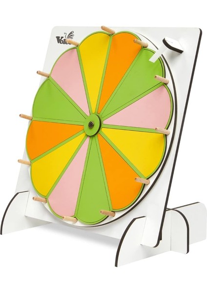 Eğitici Oyun Çarkıfelek Yazılıp Silinebilir Çarkı Felek Çarkıfelek Oyunu Renkli