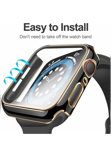 Apple Watch 38MM Uyumlu Zore Watch Gard 06 Sert Pc Koruyucu, Yeşil fiyatları