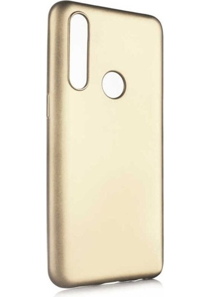 Oppo A31 Uyumlu Kılıf Zore Premier Silikon Kapak, Gold