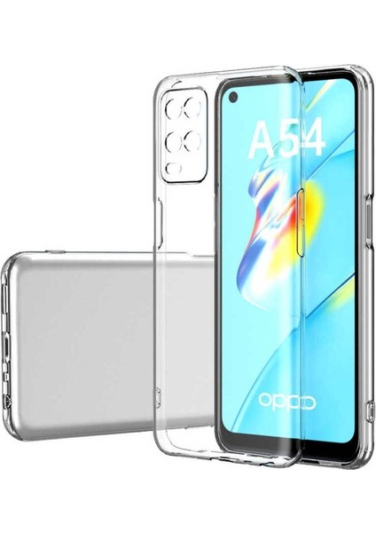 Oppo A54 4g Uyumlu Kılıf Zore Kamera Korumalı Süper Silikon Kapak