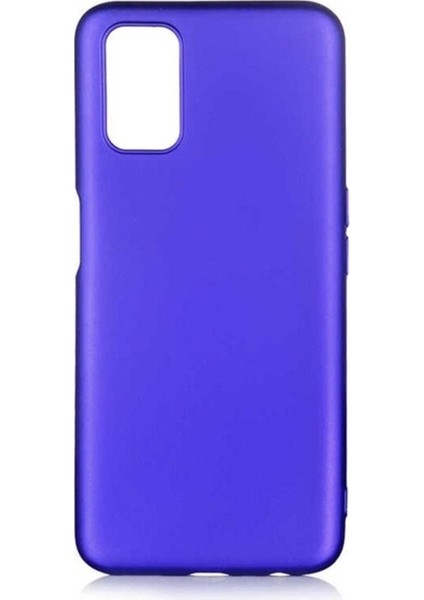 Oppo A72 Uyumlu Kılıf Zore Premier Silikon Kapak, Saks Mavi