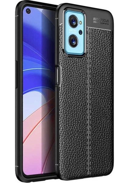 Oppo A76 Uyumlu Kılıf Zore Niss Silikon Kapak, Siyah