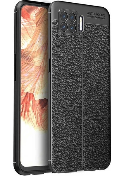 Oppo A73 Uyumlu Kılıf Zore Niss Silikon Kapak, Siyah